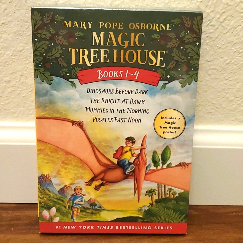Magic Tree House Books 1-4